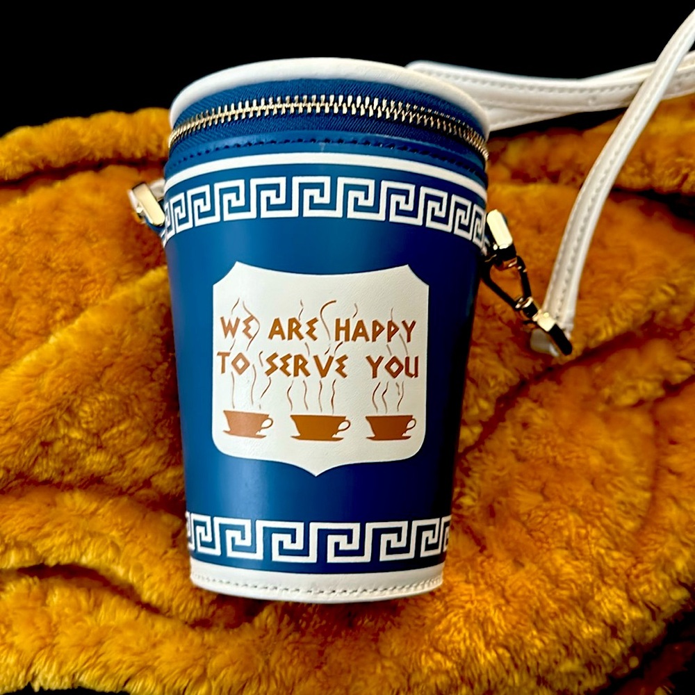 Kate Spade Coffee Break
3D Coffee Cup Crossbody